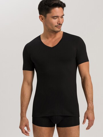 Hanro Undershirt in Black: front