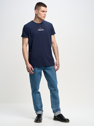 BIG STAR Shirt 'Techmunen' in Blue