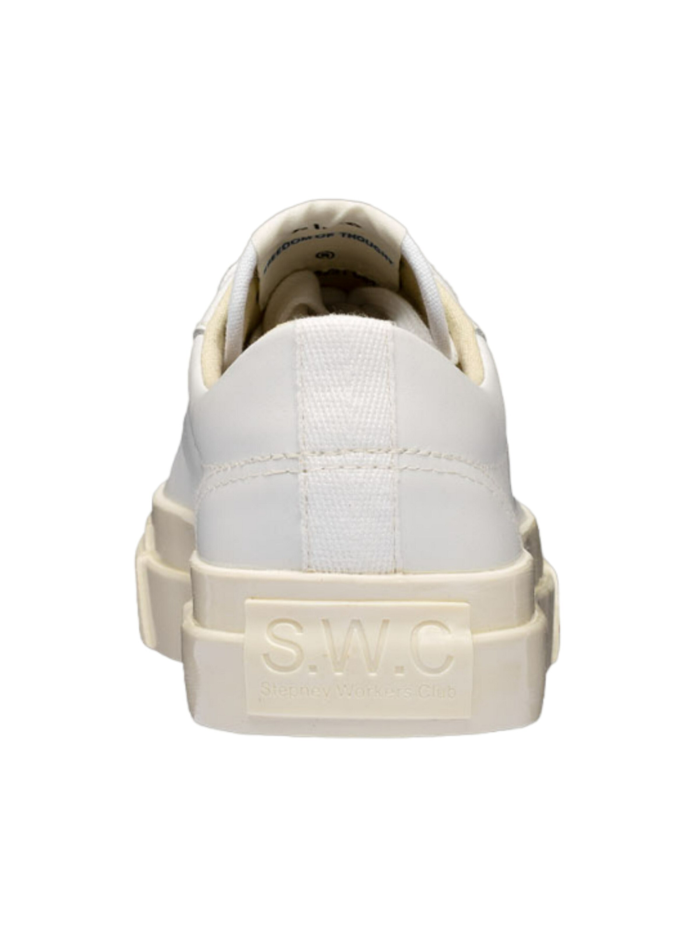 Sneaker low de la Stepney Workers Club pe alb