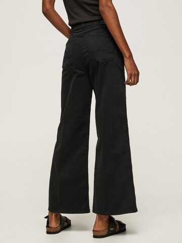 Pepe Jeans Lużny krój Spodnie 'Lexa' w kolorze czarny