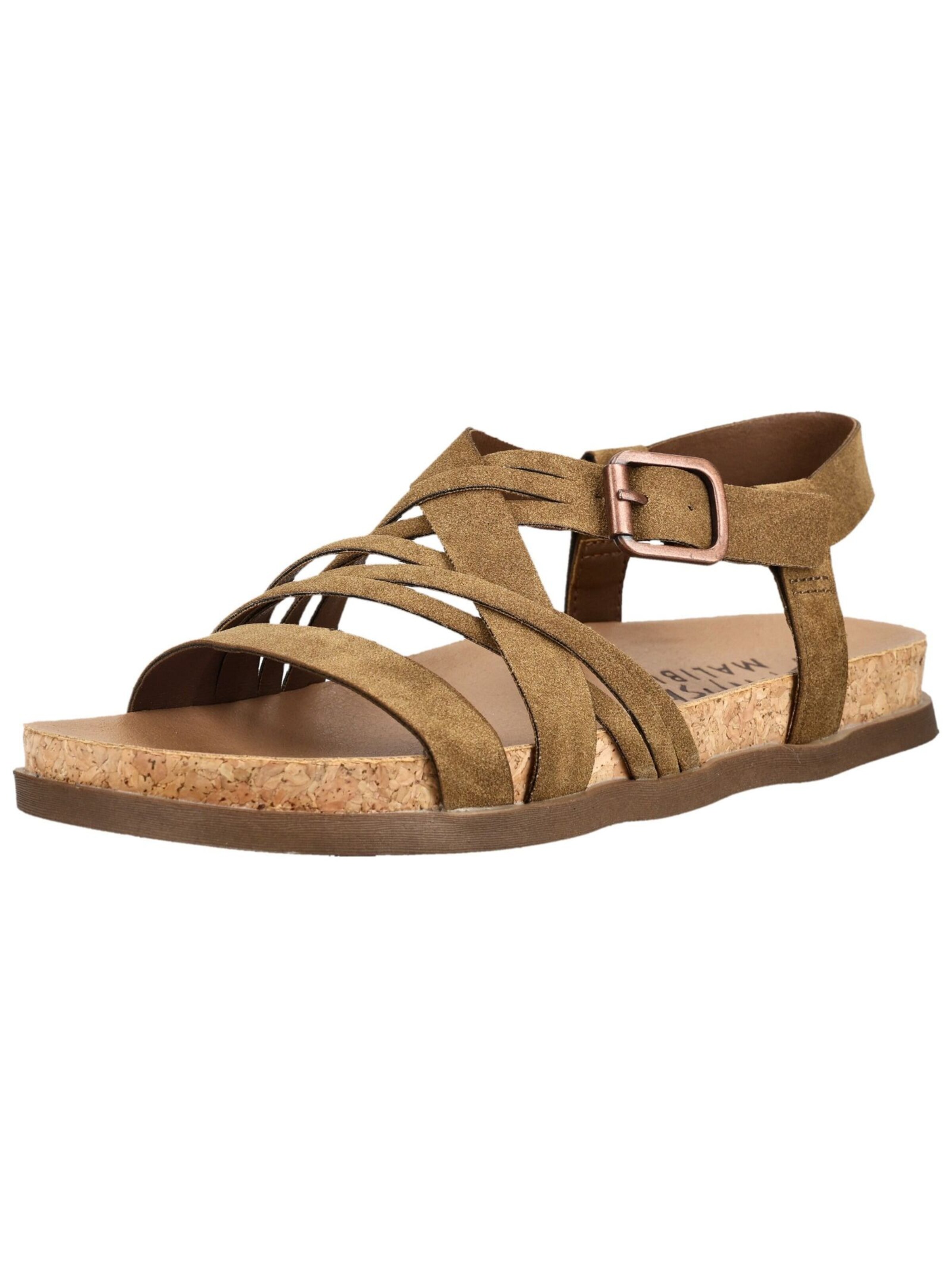 Blowfish Malibu Sandalen met riem in Bruin: voorkant