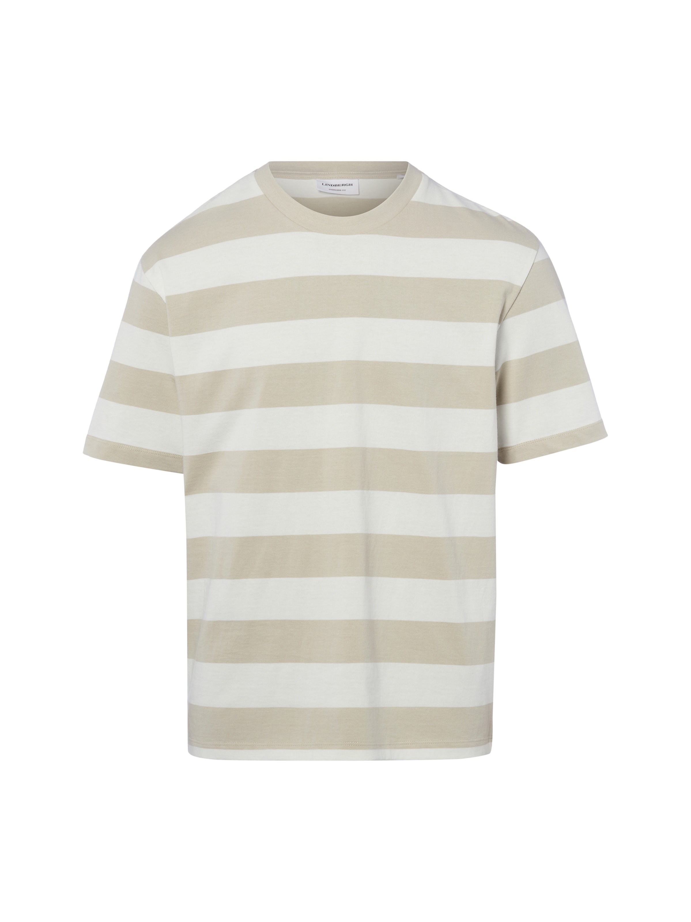 Lindbergh T-Shirt en S en écru / taupe, Vue avec produit