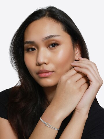 Heideman Armband 'Clio ' in Silber: Vorderseite