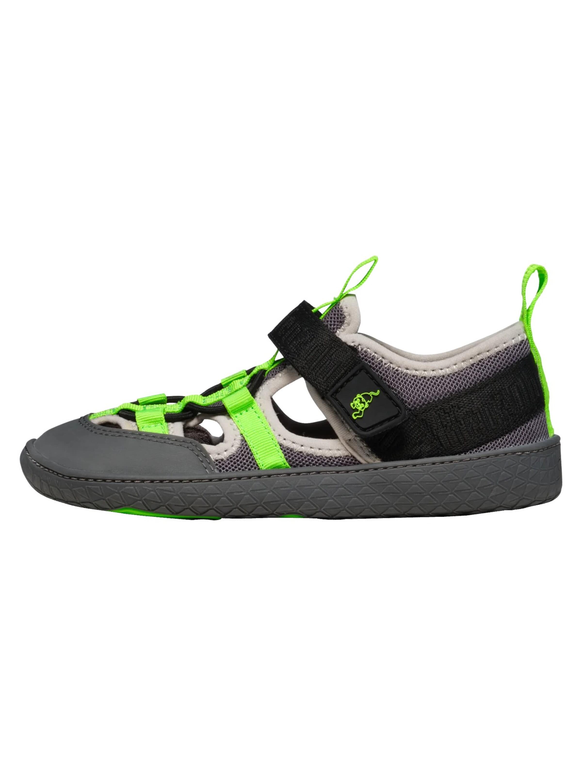 Affenzahn Sandals 'Sandale Vegan Roughy' in Grey: front
