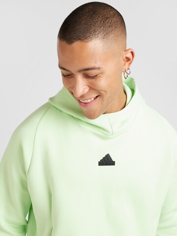 ADIDAS SPORTSWEAR Sportsweatshirt 'New Z.N.E. Premium' in Grün