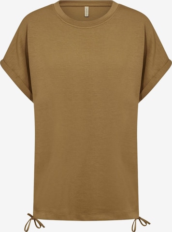 Haut ' SC-BANU ' Soyaconcept en marron : devant