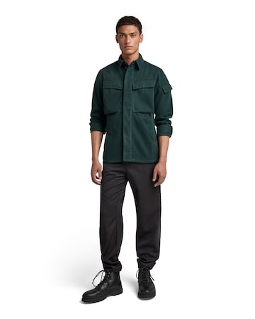 Coupe regular Veste mi-saison G-Star RAW en vert : devant