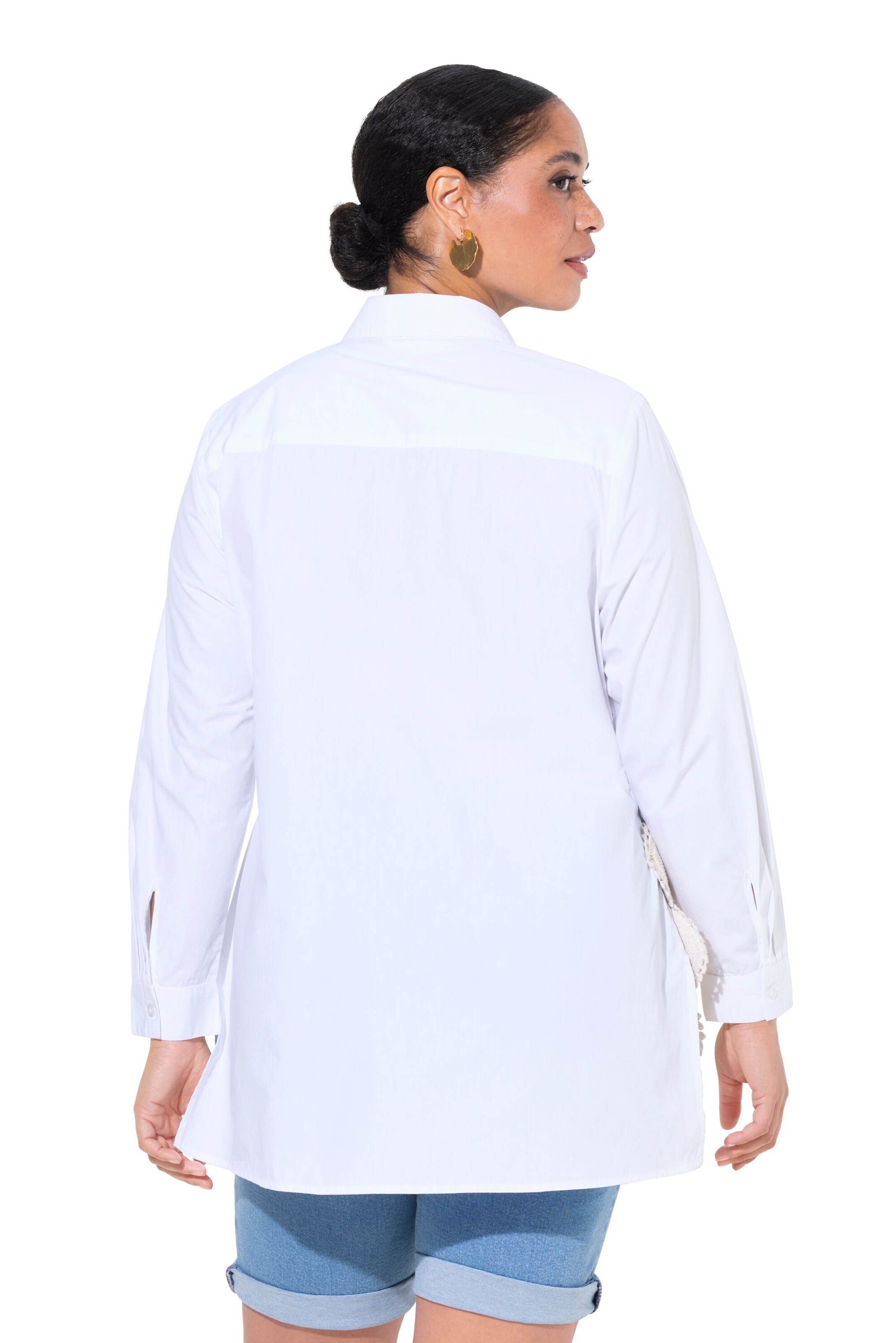 MIAMODA Blouse in White
