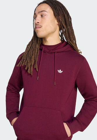Sweat-shirt 'Trefoil Essentials' ADIDAS ORIGINALS en rouge