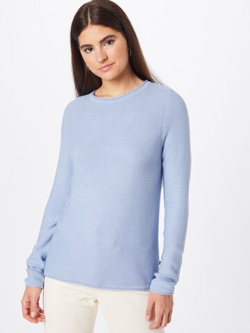QS Pullover in Blau: Vorderseite