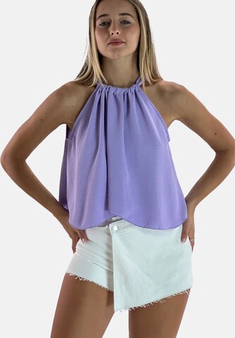 Chemisier Elara en violet