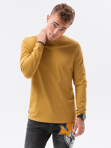 Ombre Shirt 'L138' in Geel