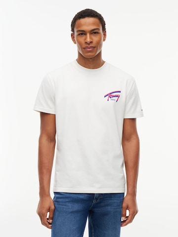 Tommy Jeans Μπλουζάκι σε λευκό