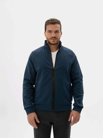 Veste de survêtement Arma en bleu : devant