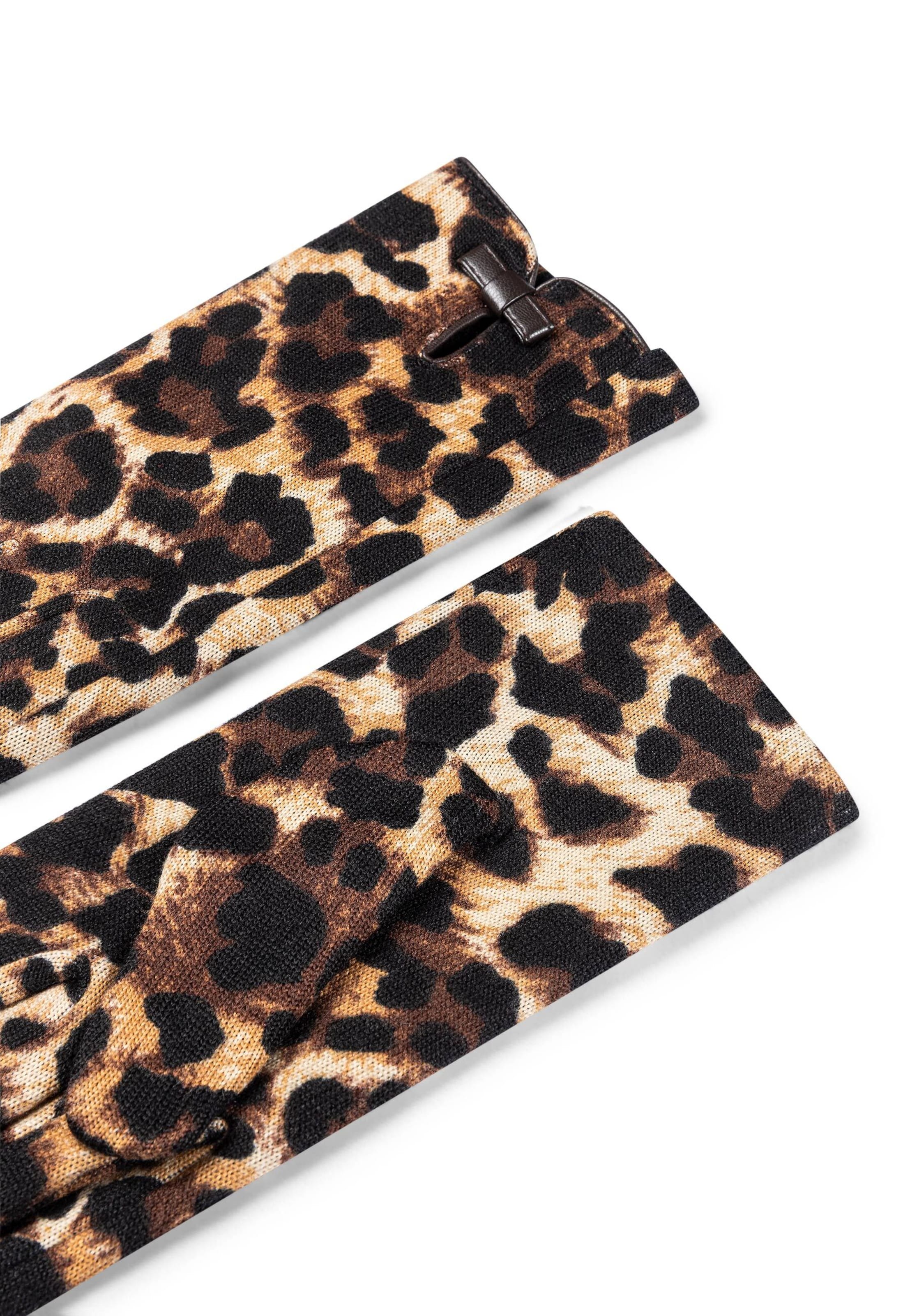 Roeckl Vingerhandschoenen 'LEO BOW BOW' in Gemengde kleuren