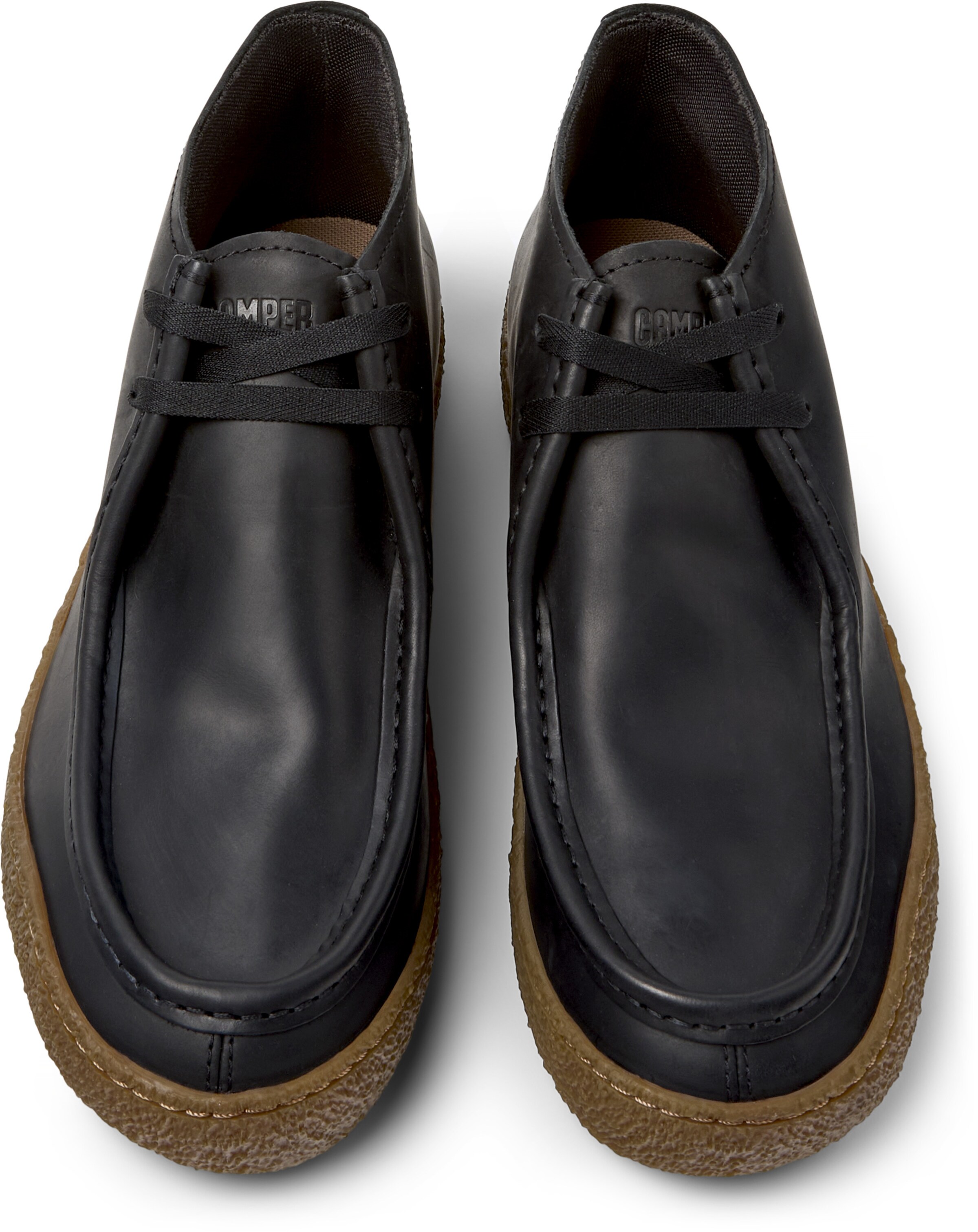 Scarpa stringata 'Peu Terreno' di CAMPER in nero