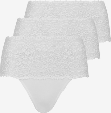 Nina von C. Slip 'Millefleurs' in Weiß: Vorderseite