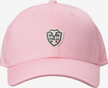 Casquette 'Ari' 19V69 ITALIA en rose : devant