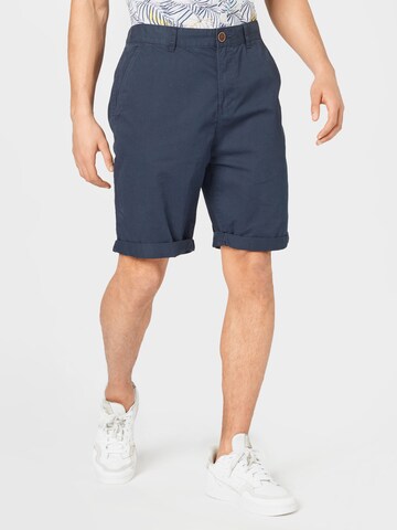 EDC BY ESPRIT Chino Pants in Blue: front