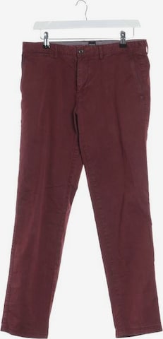 BOSS Black Pants in 31-32 in Red: front