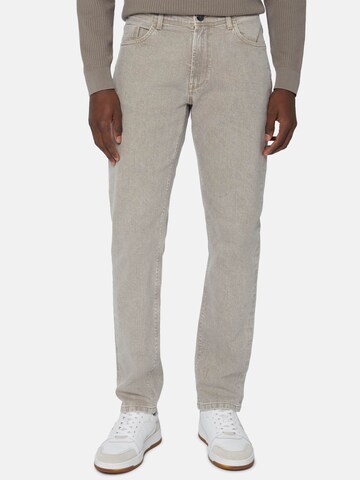 Boggi Milano Slimfit Jeans in Grau: Vorderseite