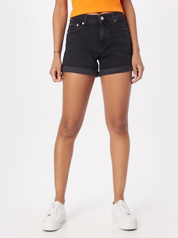 Calvin Klein Jeans Regular Shorts in Schwarz: predná strana