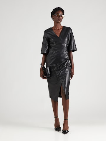 Karl Lagerfeld Obleka | črna barva