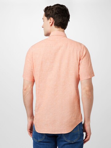 Matinique Regular fit Button Up Shirt 'Trostol' in Orange
