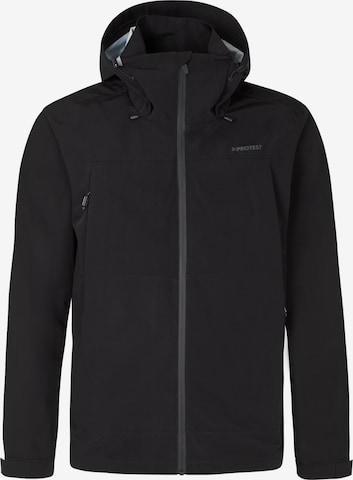 PROTEST Winter jacket 'PRTGATEWOOD' in Black: front