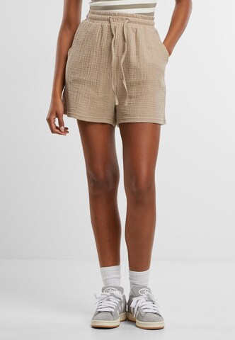 Urban Classics Loose fit Trousers in Beige