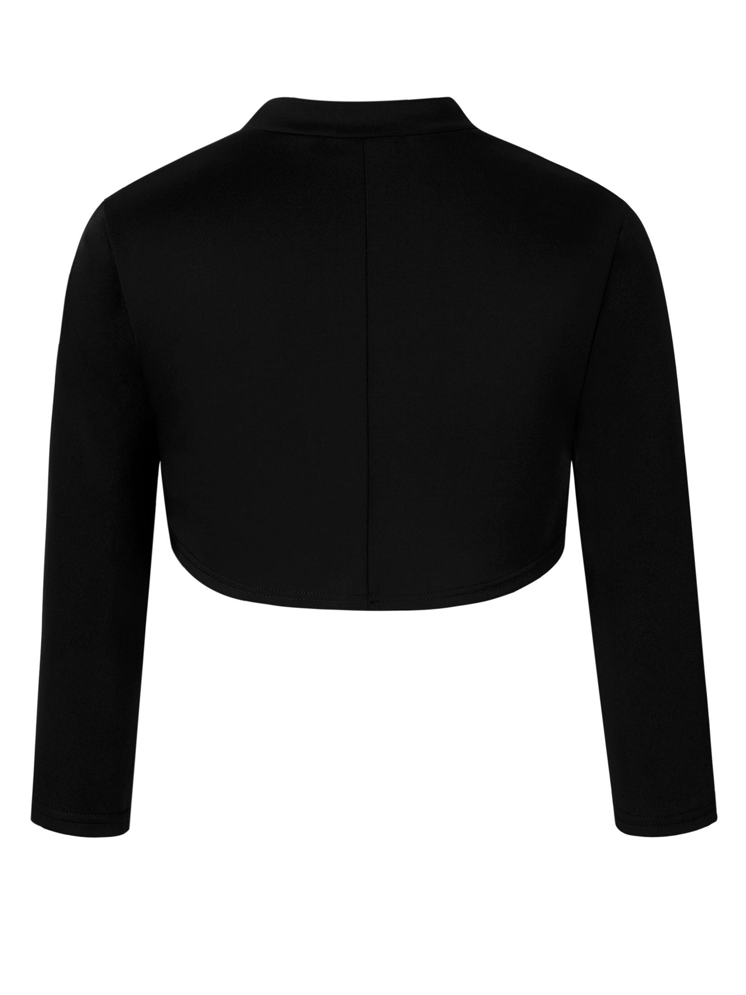 Yesfashion Bolerko w kolorze czarny