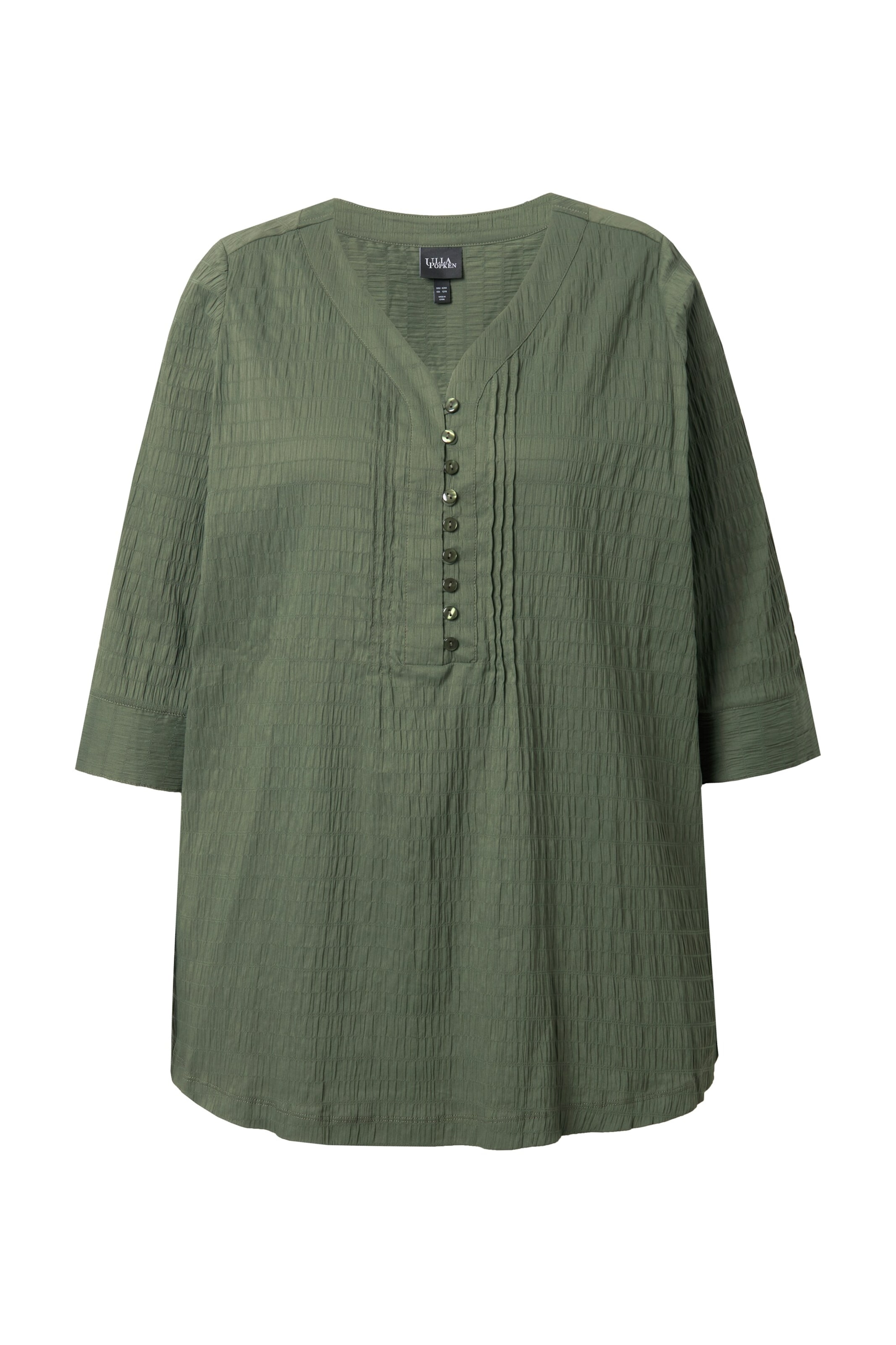 Ulla Popken Tunic in Green: front