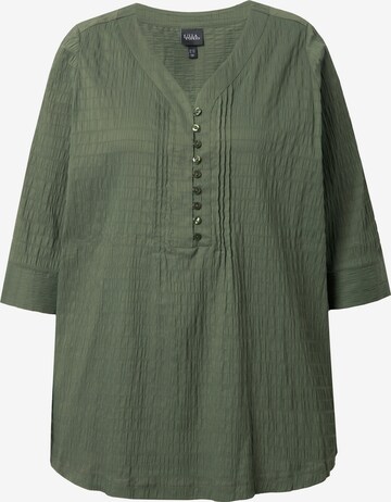 Tunique Ulla Popken en vert : devant