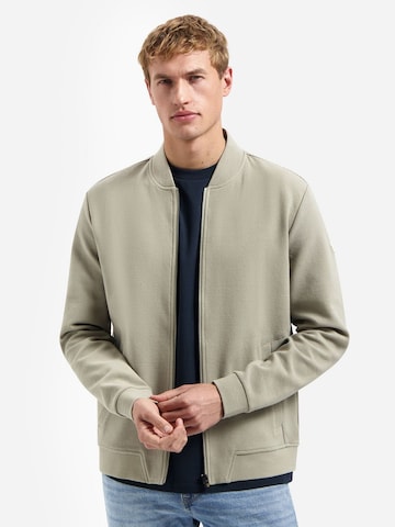 Vestes en maille No Excess en gris : devant