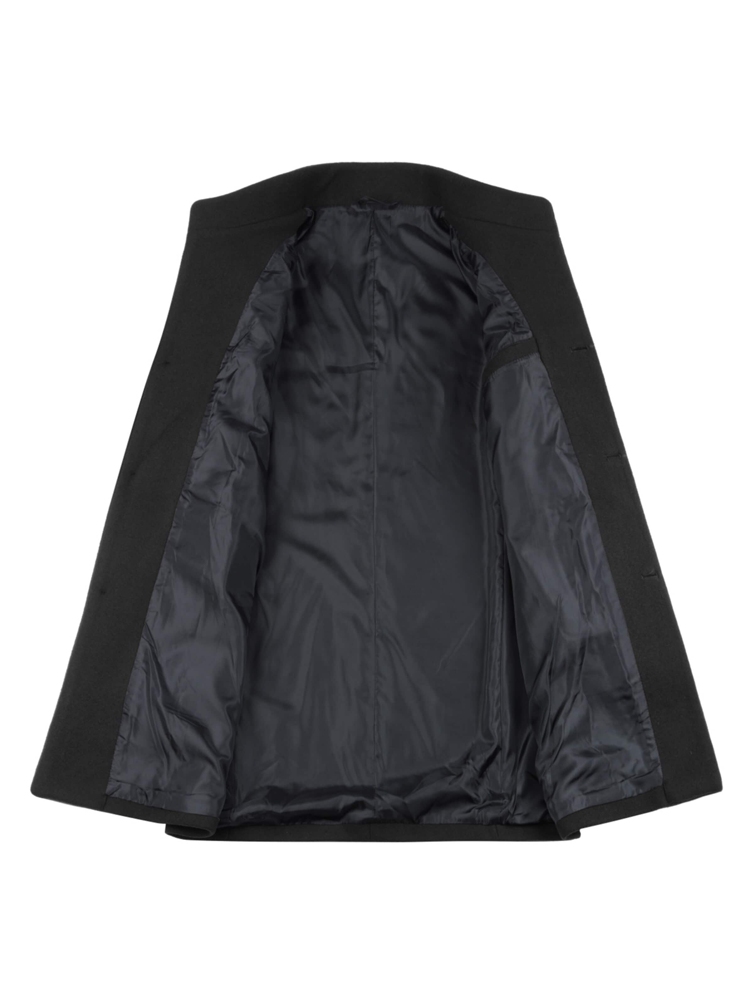 YOUTHUP Winter Coat in Black