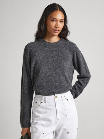 Pepe Jeans Sweater 'Denisse' in Grey: front