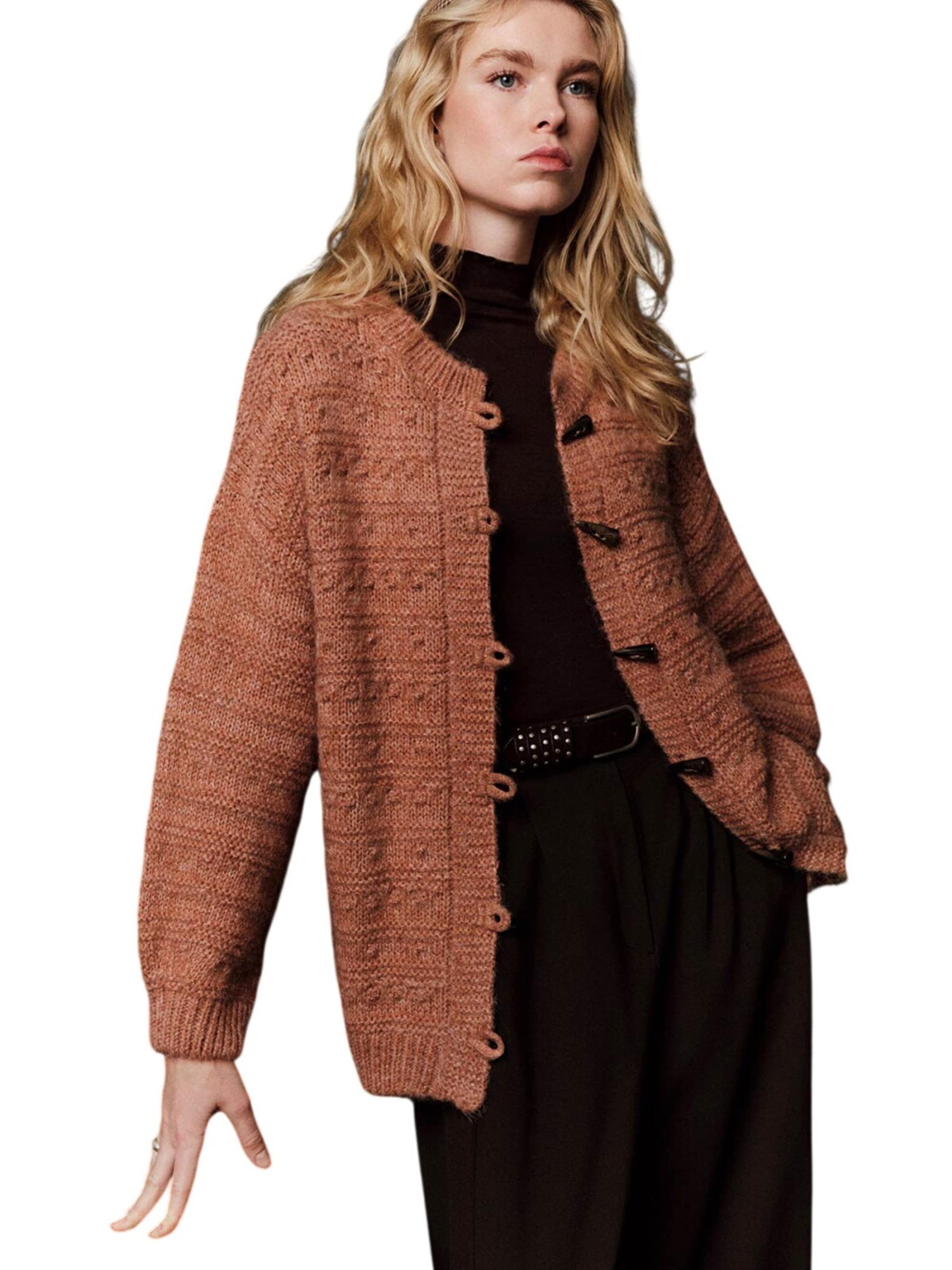 MANUKA Knit cardigan in Red