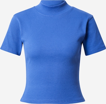 Nasty Gal Majica | modra barva: sprednja stran