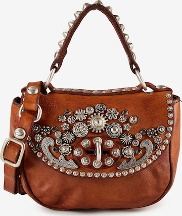 Borsa a mano 'Afrodite' di Campomaggi in marrone: frontale