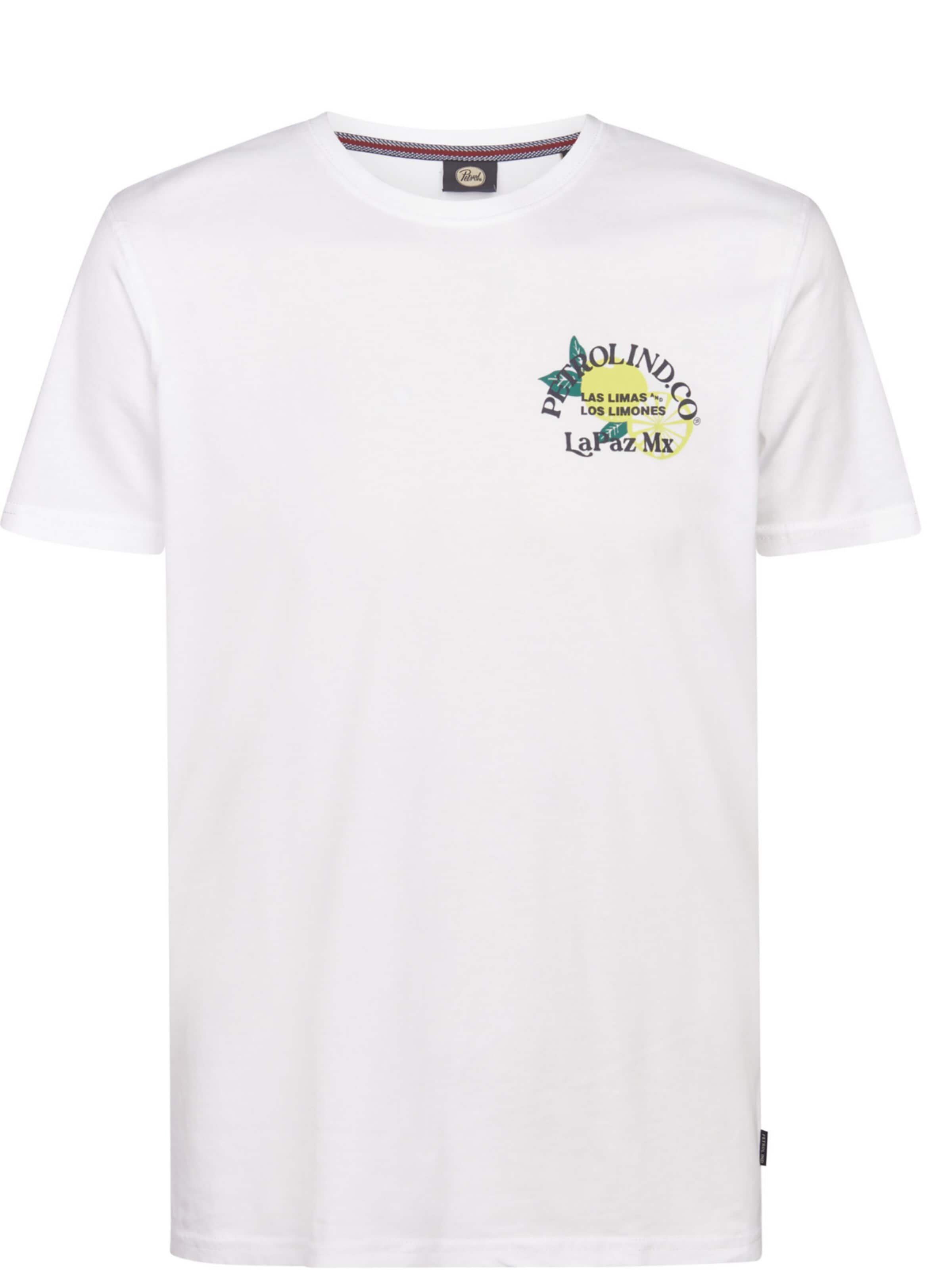 PETROL T-Shirt 'Petrol Industries - Heren t-shirt' en XXXL en blanc, Vue avec produit