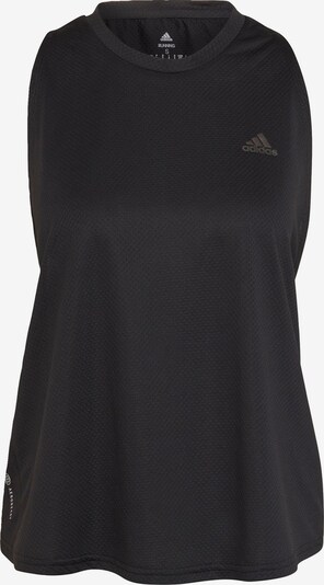 Sport top ADIDAS PERFORMANCE pe gri / negru, Vizualizare produs