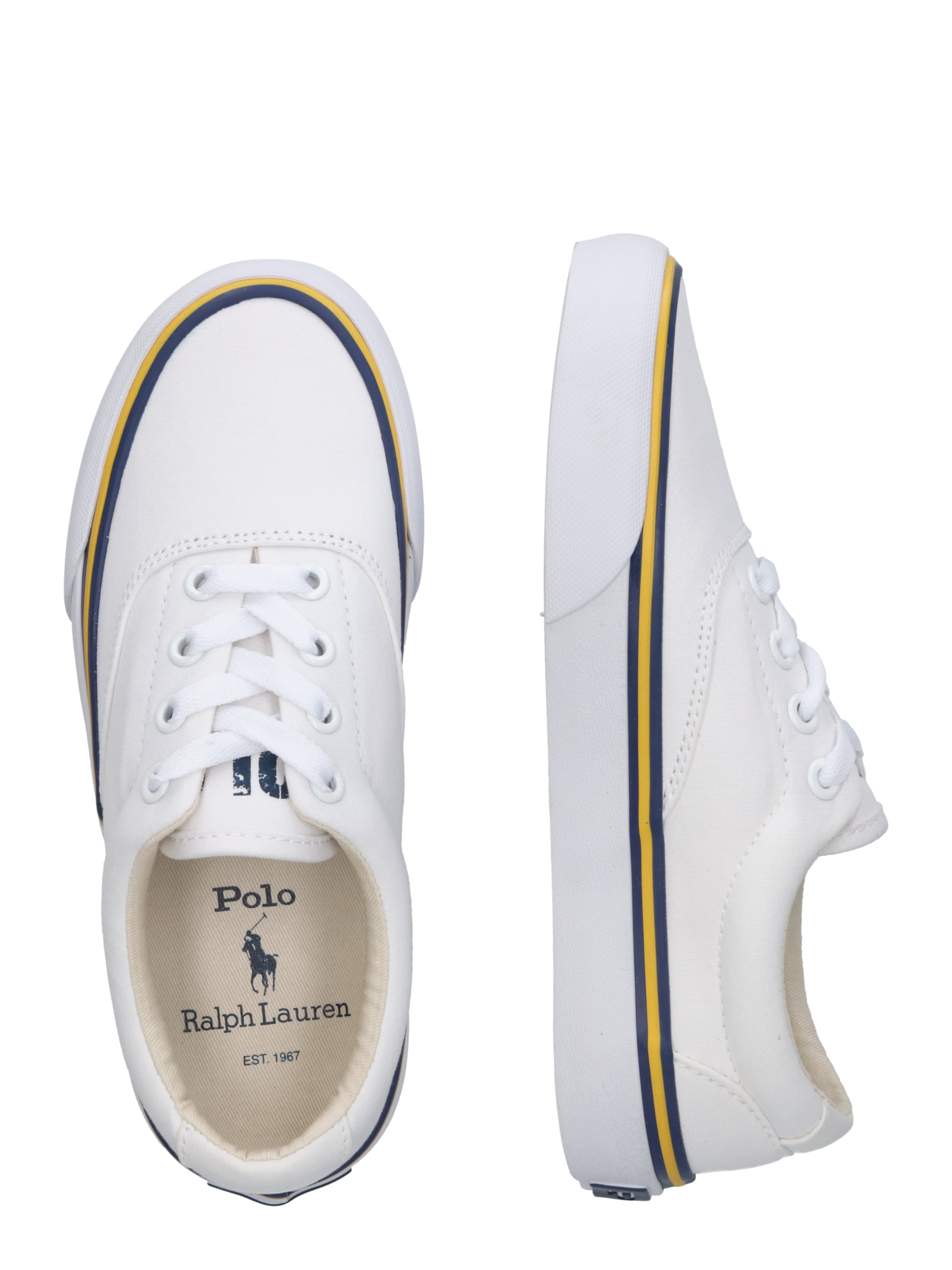 Polo Ralph Lauren Σνίκερ χαμηλό 'KEATN' σε λευκό