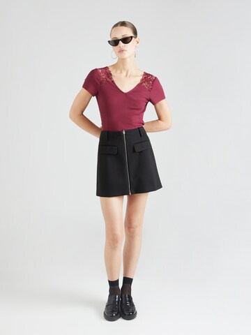 ABOUT YOU Shirt 'Irina' in Rot