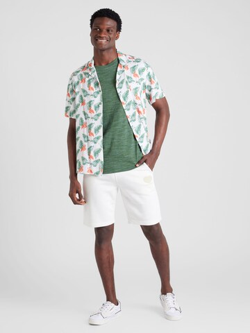 BLEND - Regular Fit Camisa em verde