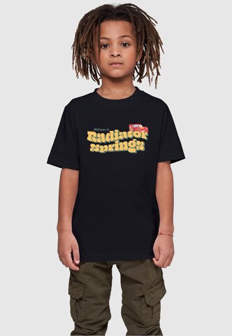 ABSOLUTE CULT T-Shirt 'Cars - Welcome To Radiator Springs' in Schwarz: predná strana