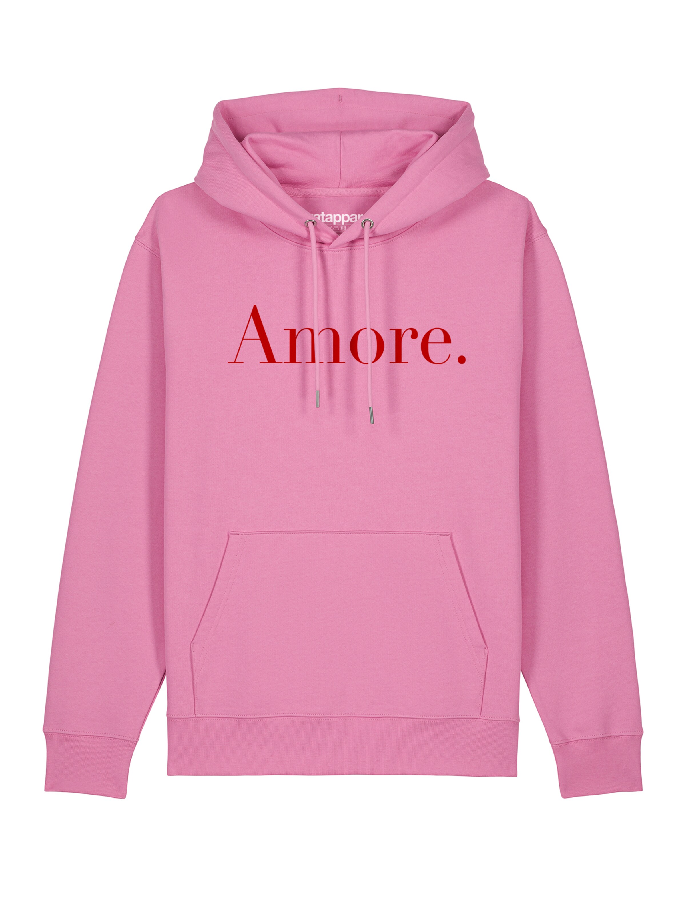 Felpa 'Amore' di Watapparel in rosa: frontale