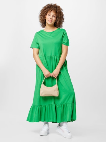 ONLY Carmakoma Dress 'MAY' in Green
