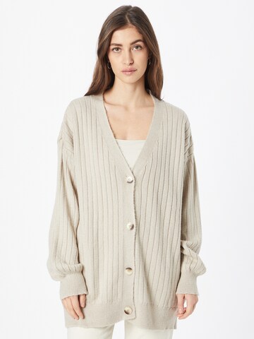 Trendyol Gebreid vest in Beige: voorkant