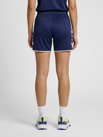 Hummel Regular Workout Pants 'Core 2.0' in Blue