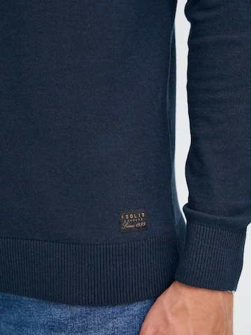 Pullover ' SDAKEL ' di !Solid in blu